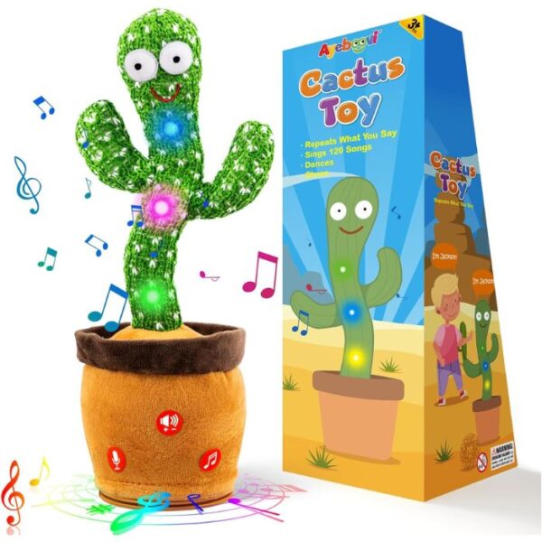 Ayeboovi Dancing Talking Cactus Baby Toy