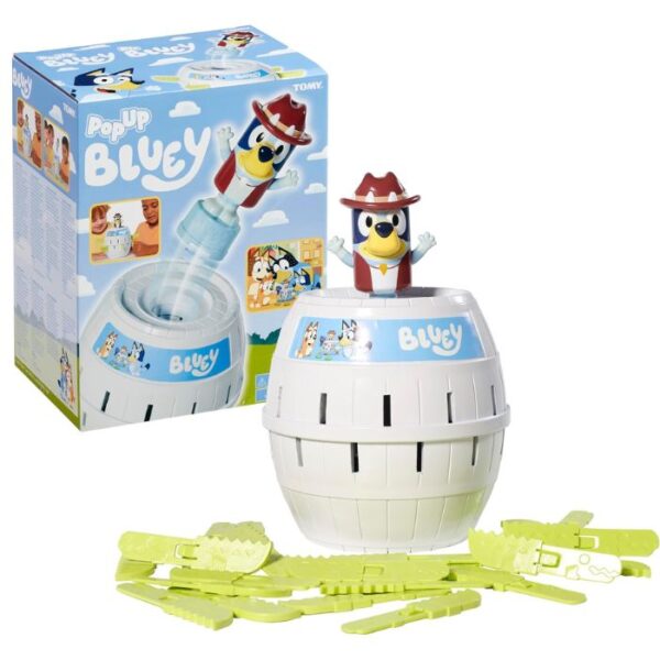 TOMY Games Pop Up Bluey Kids Game